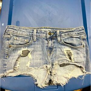 WILDFOX Rare Distressed Denim Women's Shorts